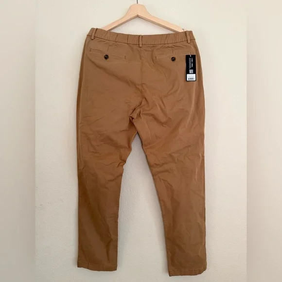 Slim-Fit Khaki Chino Pants - Tan - Picture 5 of 9